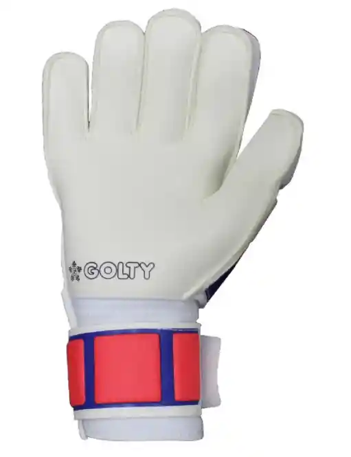 Guante De Futbol Golty Compettion Blok Antifracturante Rojo Talla 09.0