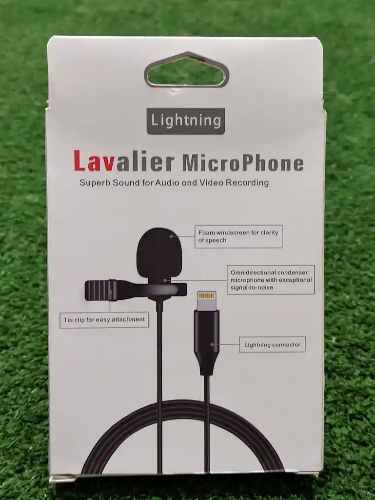 iPhoneMicrofono De Solapa | Lavalier Microphone | Lightning