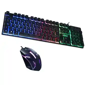 Unitec Combo Teclado Y Mouse Gamer