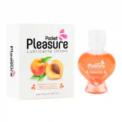 Lubricante 37 Ml Melocotón Pocket Pleasure