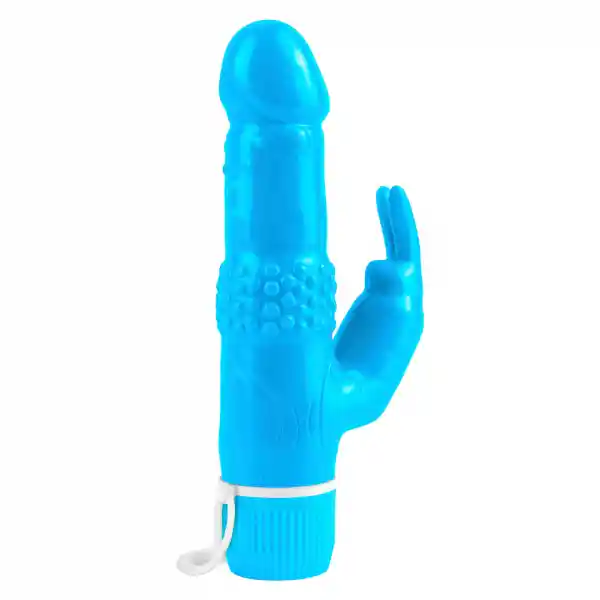 Vibrador Con Estimulador De Clítoris Conejo Pd-1415-14