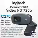 Logitech Camara Web Hd Webcam C270 · Video Hd 720P 1280X720