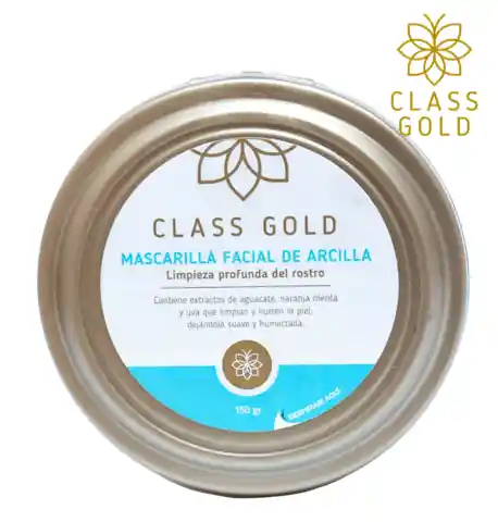 CLASS GOLD Mascarilla Facial De Arcilla 150G