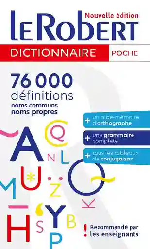 Dictionnaire Robert Poche 2022