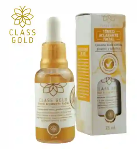 CLASS GOLD Tonico Aclarante Facial