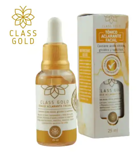 CLASS GOLD Tonico Aclarante Facial