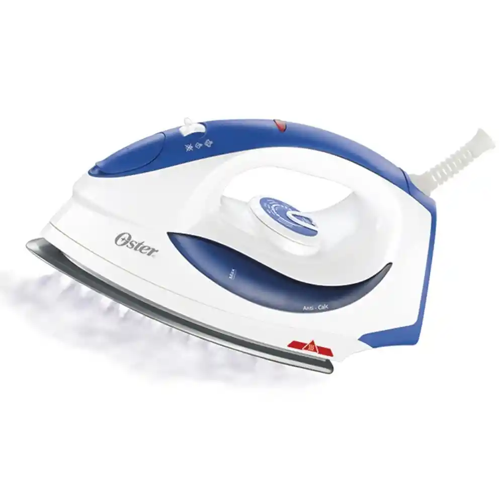 Oster Plancha De Vaporcon Base Antiadherente Azul 1200 Watts