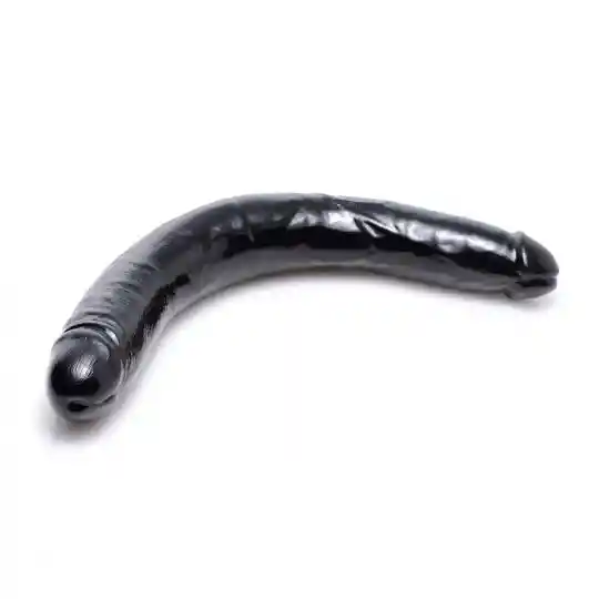 Dildo Doble Cabeza 34cm Negro