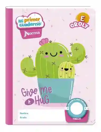 Cuaderno Cosido Norma 100 Hojas Mi Primer Cuaderno E Motivo Niña Hojas Blancas Para Dibujo