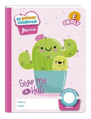 Cuaderno Cosido Norma 100 Hojas Mi Primer Cuaderno E Motivo Niña Hojas Blancas Para Dibujo