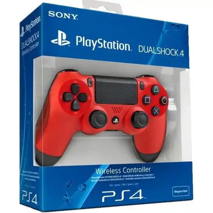 Ps4 Control Inalambrico Generico Rojo