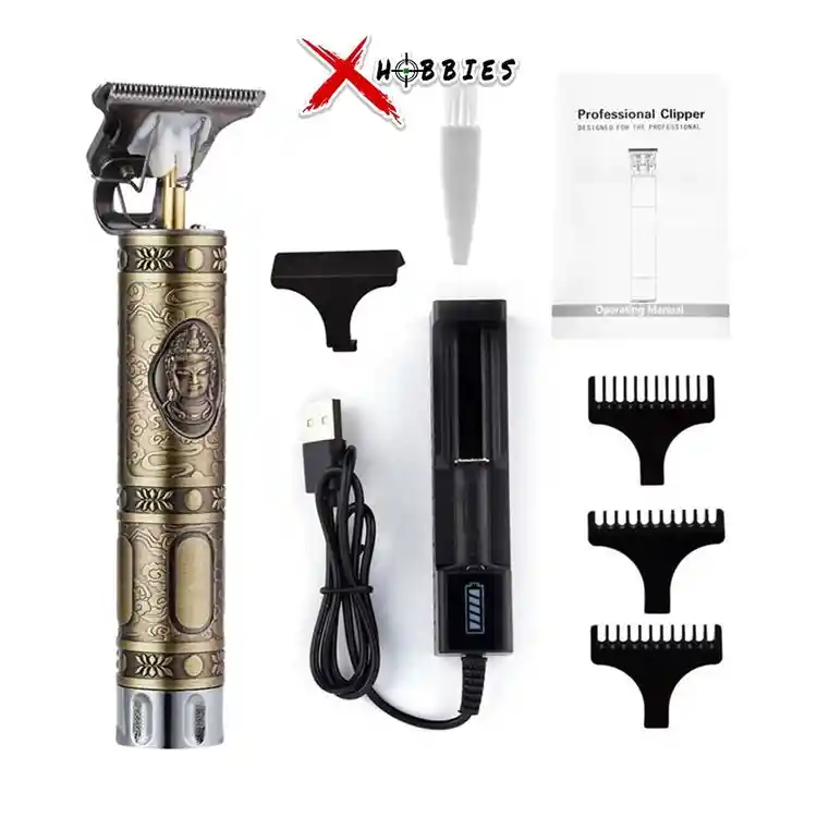  Maquina Barbera Y Patillera Portatil Q Nova  Professional Tblade Ft09 