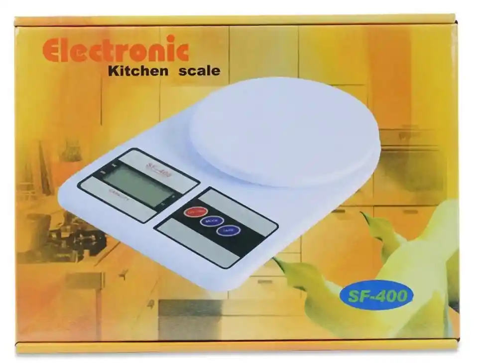 Balanza Gramera Báscula Cocina Digital Capacidad Hasta 10kg Ref : Sf-400