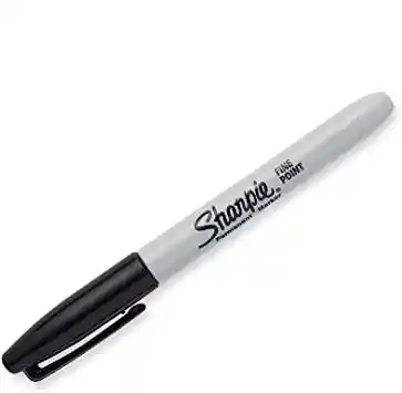 Sharpie Marcador Permanente De Punta Fina