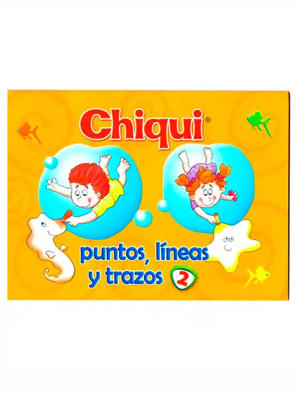 Cartilla Librio Chiqui Puntos, Lineas Y Trazos 2