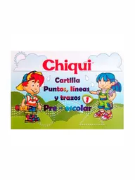 Cartilla Libro Chiqui Puntos, Lineas Y Trazos 1 Preescolar