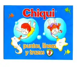 Cartilla Libro Chiqui Puntos, Lineas Y Trazos 3 Preescolar