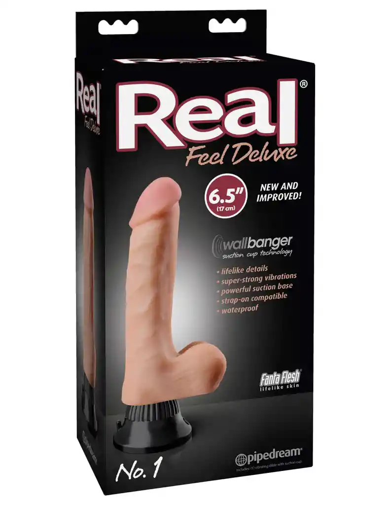 Vibrador Realista Con Escroto Real Feel Pd-1511-21