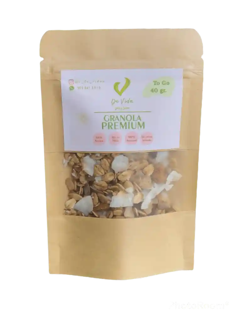 Granola Premium To Go V De Vida