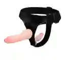 Arnes Doble Lesbico, Silicona Suave, Strap On