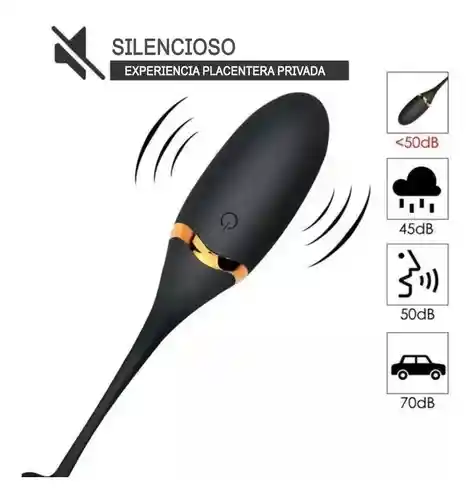 Huevo Vibrador Con Control Remoto Inalambrico Usb Recargable
