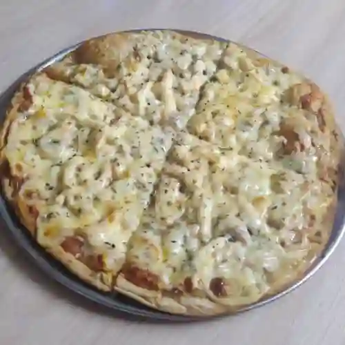 Pizza Pollo con Champiñones