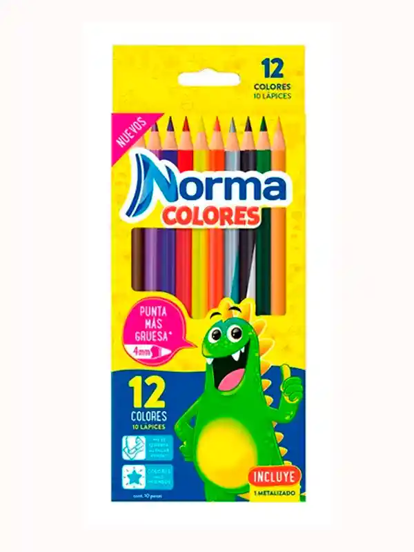 Norma Colores Unipunta X12 Unidades