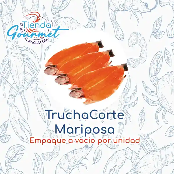 Trucha Corte Mariposa Limpia