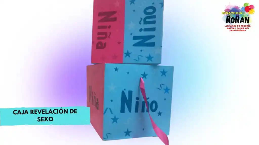 Caja Revelacion De Sexo