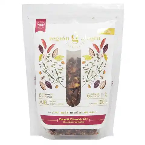 Granola Cacao Y Chocolate – Región Alegra 320g