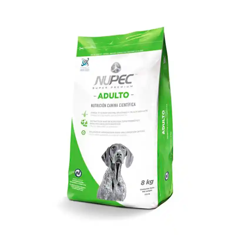 NUPEC adulto rza med y gra x 15 kg