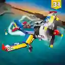 Lego Creator 3 En 1 - Avion De Carreras 333 Piezas 31094