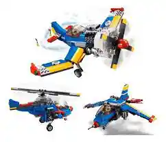 Lego Creator 3 En 1 - Avion De Carreras 333 Piezas 31094