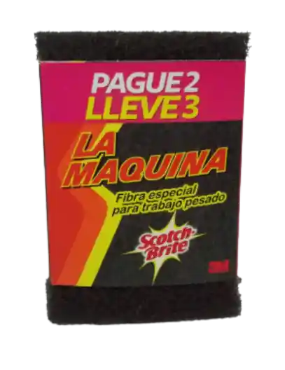 La Máquina Scotch Brite - Paquete De 3 Unidades