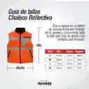 Chaleco Para Moto Acolchado Con Bandas Reflectivas Naranja