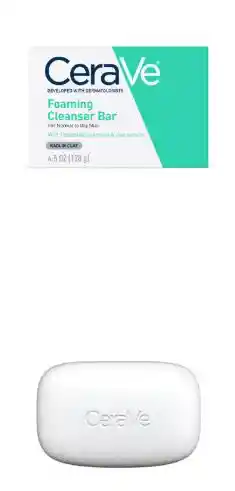  CeraVe Foaming Cleanser En Barra Para Piel Grasa 
