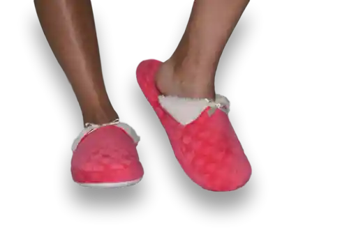 Pantufla Mujer Luisa - Color Coral - Talla 34-35 (s)