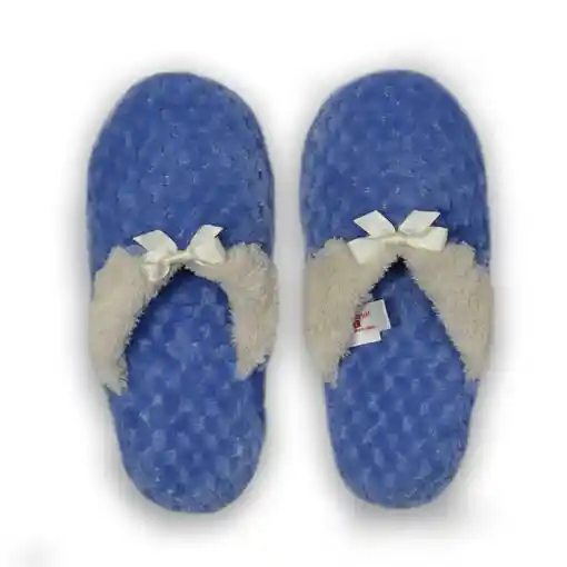 Pantufla Mujer Luisa - Color Hortensia - Talla 34-35 (s)