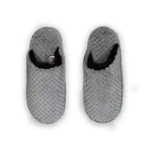 Pantufla Hombre Christopher - Color Gris Claro - Talla 38-39