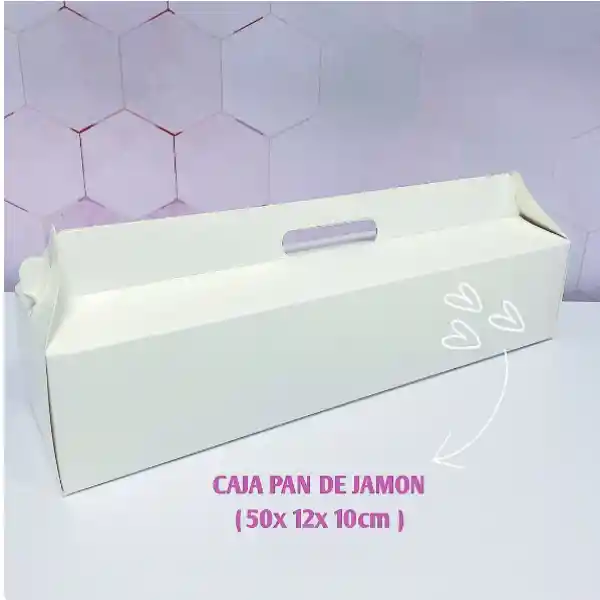 Caja Pan De Jamon ( 50x12x10 )