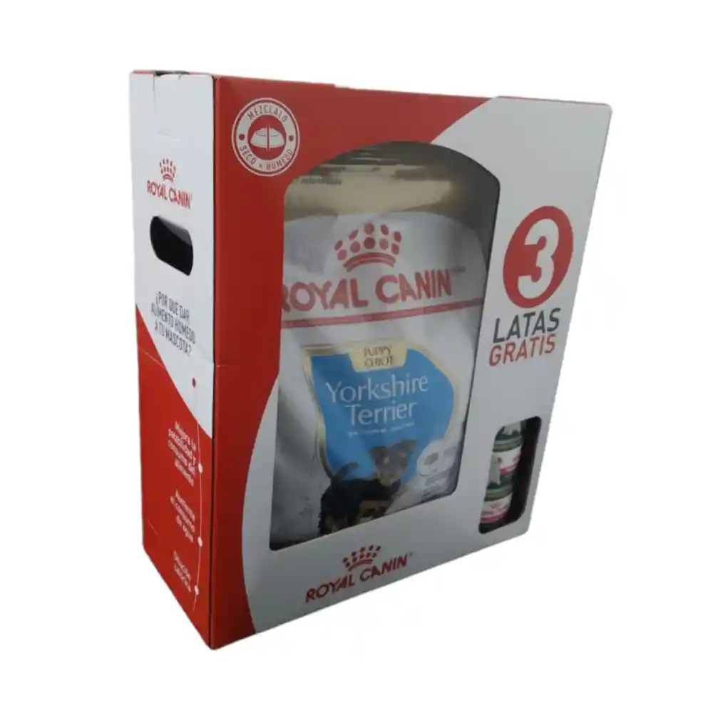 Royal Canin Promo Yorkshire Terrier Puppy 1.13Kg + 3 Latas