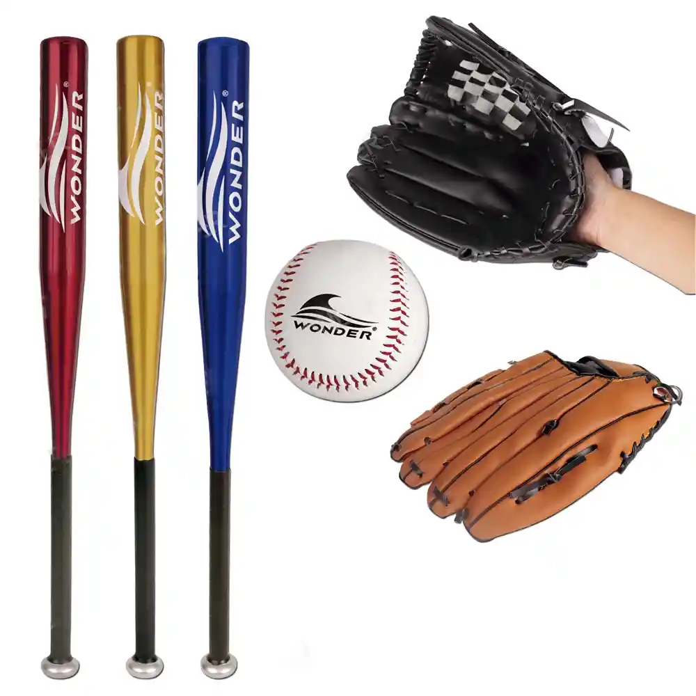 Set De Baseball Kit Béisbol Bate De Aluminio Guante Y Pelota