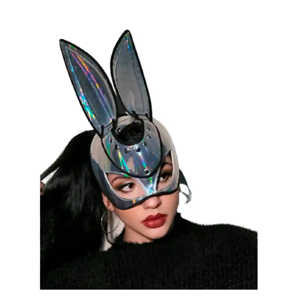 Máscara Orejas De Conejo