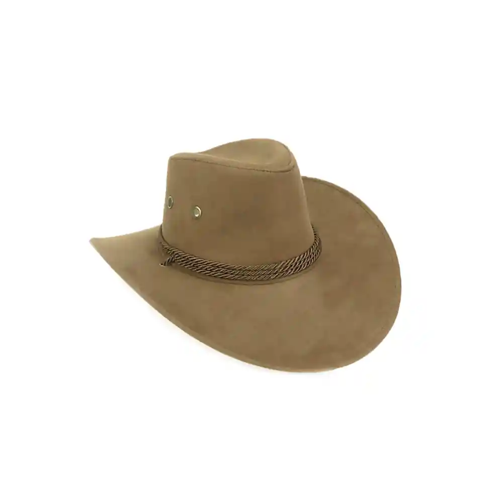 Sombrero Vaquero Llanero Norteño Texano Hombre Café Cl Peach