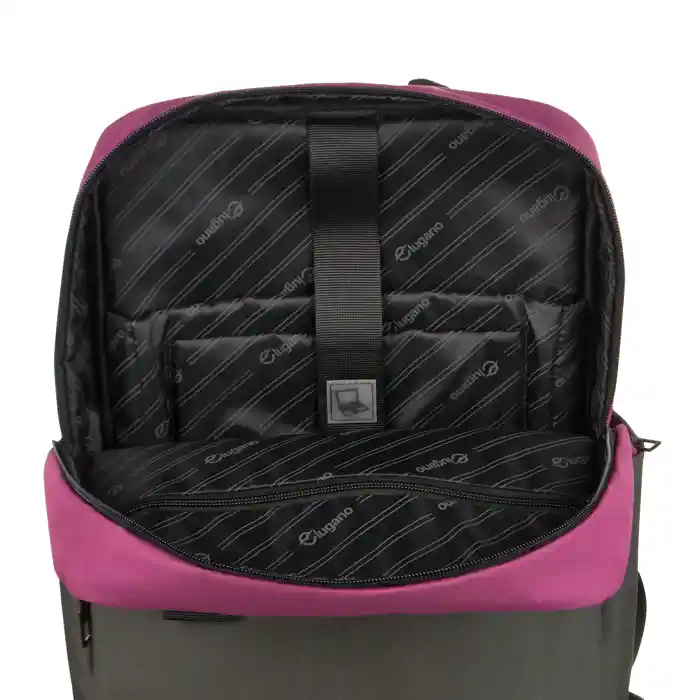 Morral Madrid Gris/ Fucsia Lugano