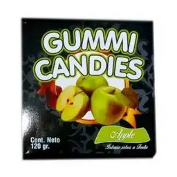 Panty Y Pezoneras Comestibles- Manzana Verde - Gum-01