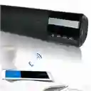 Parlante Mini Barra De Sonido Bluetooth Radio Fm Azul