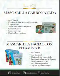 Mascarilla Facial Con Vitamina B Sobres Sachet