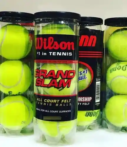 Wilson Tubo X3 Pelotas Tenis Grand Slam Originales