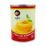 Alfa Pinas En Rodajas Almibar -565G